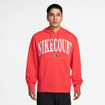 V&ecirc;tements Nike Nike Court Dri-FIT Fleece High Rise Sweat &Agrave; Capuche Hommes-Rouge