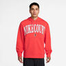 Court Dri-FIT Fleece High Rise Sweat &Agrave; Capuche Hommes-Rouge
