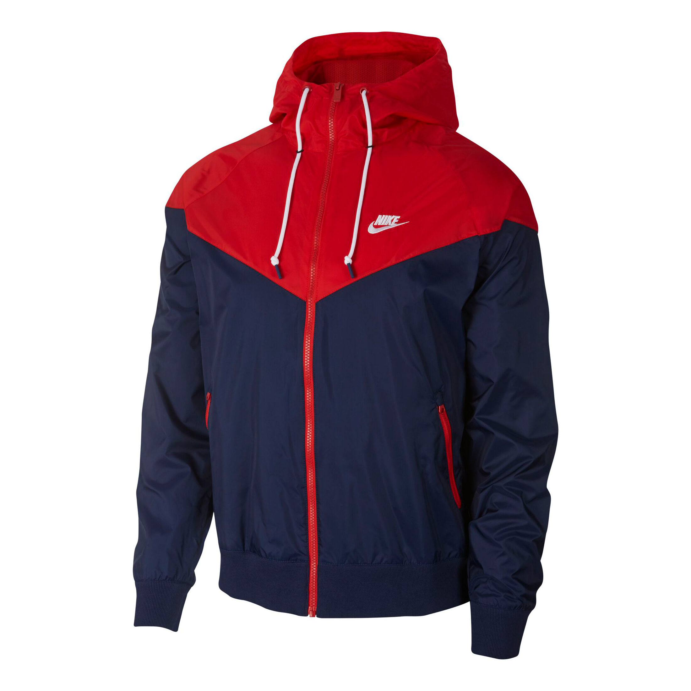 Buy Nike Sportswear Windrunner Veste De Survetement Hommes Bleu Fonce Rouge online Tennis Point BE