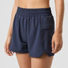 Loose Shorts Femmes-Bleu Foncé