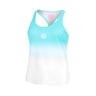 Crew Gradiant D&eacute;bardeur Tank Top Filles-Turquoise,Blanc