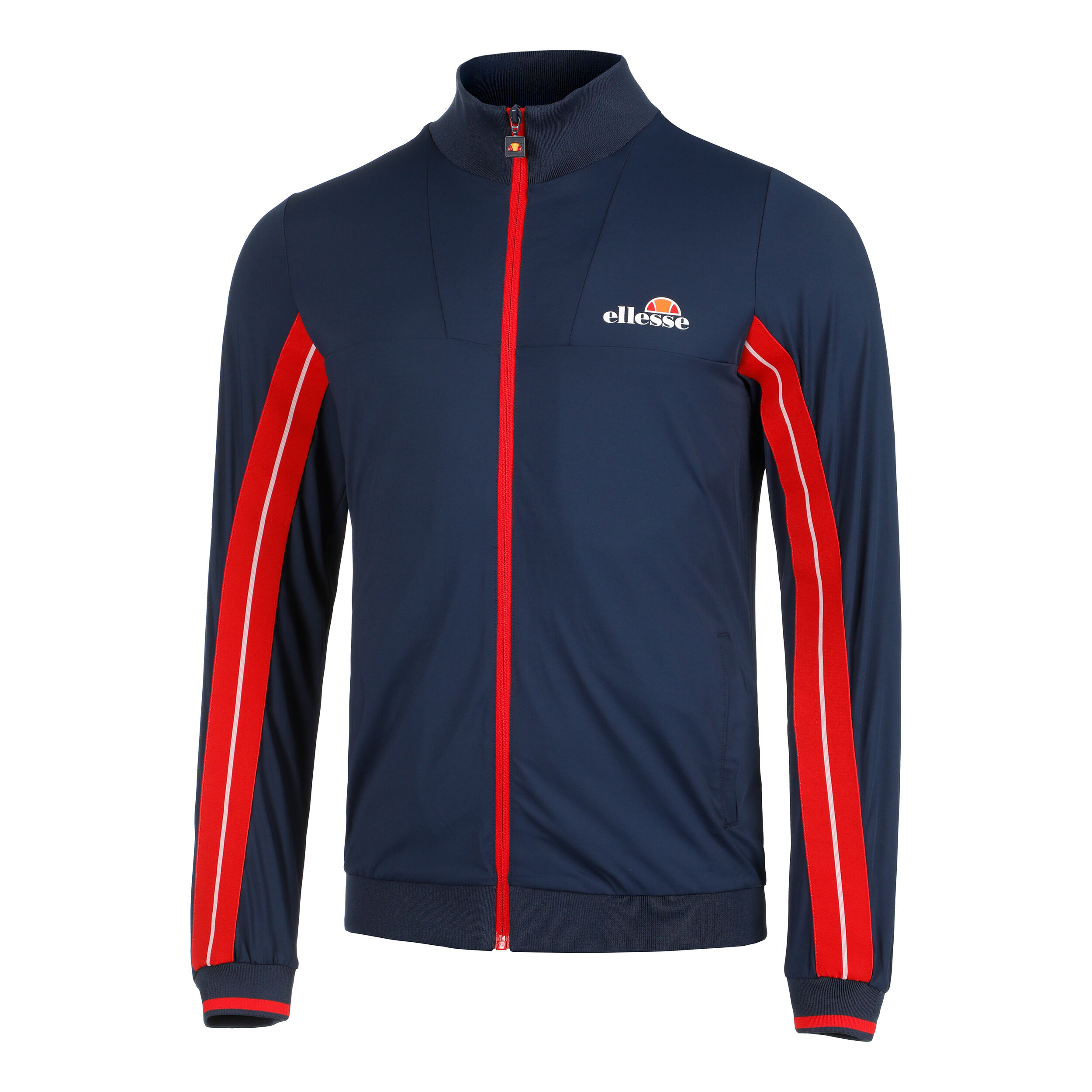 Buy Ellesse Lyndon Veste De Survetement Hommes Bleu Fonce Rouge online Tennis Point BE