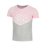 Vêtements BIDI BADU BIDI BADU Mandisa Lifestyle T-shirt Filles - rosé, gris clair