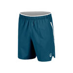 V&ecirc;tements Quiet Please Quiet Please Create Drop 7in Shorts Hommes-Bleu Petrol, Blanc