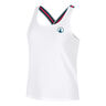 Create Serve & Volley 2.0 D&eacute;bardeur Tank Top Femmes-Blanc,Multicouleur