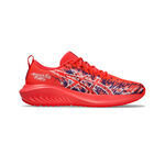 Chaussures de running ASICS ASICS Noosa Tri 16 GS Chaussure de compétition Enfants-rouge, bleu