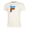 Nevio T-shirt Hommes-Crème,Bleu