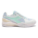 Chaussures de tennis Diadora Diadora Blushield Torneo 3 Chaussures toutes surfaces Femmes-blanc, vert