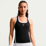 V&ecirc;tements de tennis Nike Nike Court Dri-Fit Advantage D&eacute;bardeur tank top Femmes-noir