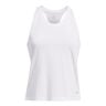 Streaker Singlet Top De Course Femmes-Blanc