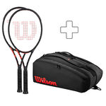 Racket package Wilson Clash 100 Pro V3.0 Raquette De Compétition