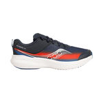 Chaussures de running Saucony Saucony Kinvara 14 LTT Chaussure De Running Sans Stabilisateurs Enfants-Bleu Foncé,Rouge