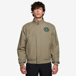 V&ecirc;tements Nike Nike Court Heritage Veste de surv&ecirc;tement Hommes - vert olive, vert fonc&eacute;