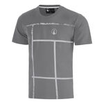V&ecirc;tements Quiet Please Quiet Please Crush Court T-shirt Hommes-gris fonc&eacute;, gris clair