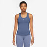 Dri-Fit Swoosh D&eacute;bardeur tank top Femmes - bleu, blanc