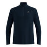 Essential 1/2 Zip Maillot de course Hommes-bleu fonc&eacute;