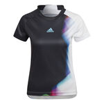 V&ecirc;tements adidas adidas World Cup T-shirt Femmes-Noir,Blanc