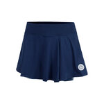 Vêtements BIDI BADU BIDI BADU New York 2024 Printed Wavy Jupe Femmes-Bleu Foncé