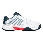 Chaussures de tennis K-Swiss K-Swiss Hypercourt Express 2 Chaussure Terre Battue Hommes-Gris Clair,Bleu Fonc&eacute;