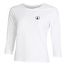 Mixed Haut Manches Longues Femmes-Blanc
