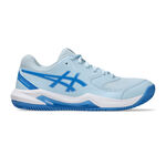 Chaussures de tennis ASICS ASICS Gel-Dedicate 8 Chaussure Terre Battue Femmes-Bleu Clair,Bleu