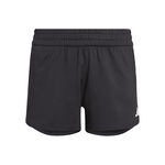 Vêtements adidas adidas Training Icons 3 Stripes Knitted Shorts Filles - noir, blanc