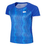 V&ecirc;tements Lotto Lotto Tech IV D3 T-shirt Femmes-Bleu