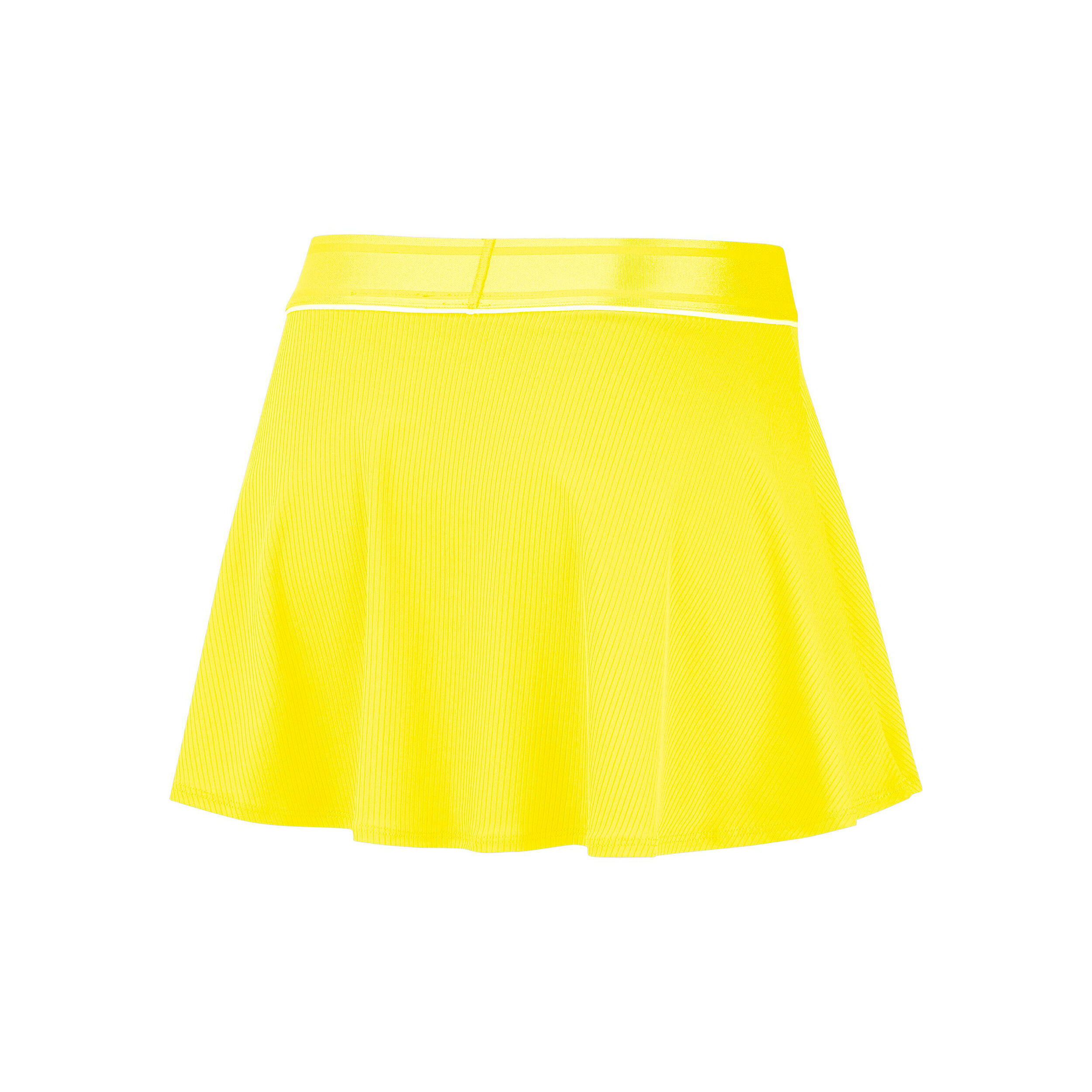Buy Nike Court Flouncy Jupe Femmes Jaune Citron Blanc online Tennis Point BE
