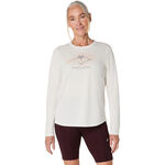 Vêtements ASICS ASICS Fujitrail Logo Maillot De Course Femmes-Beige