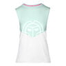 Elinam Lifestyle D&eacute;bardeur Tank Top Femmes-Mint, Cr&egrave;me