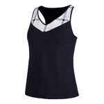 V&ecirc;tements Fila Fila Hilke D&eacute;bardeur Tank Top Femmes-Bleu Fonc&eacute;