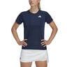 Club T-shirt Femmes - bleu foncé, 