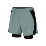 Vêtements Puma Puma Velocity 2in1 Short De Running Hommes-Vert