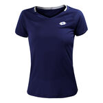 Lotto Lotto Squadra II PL T-shirt Femmes - bleu foncé, blanc