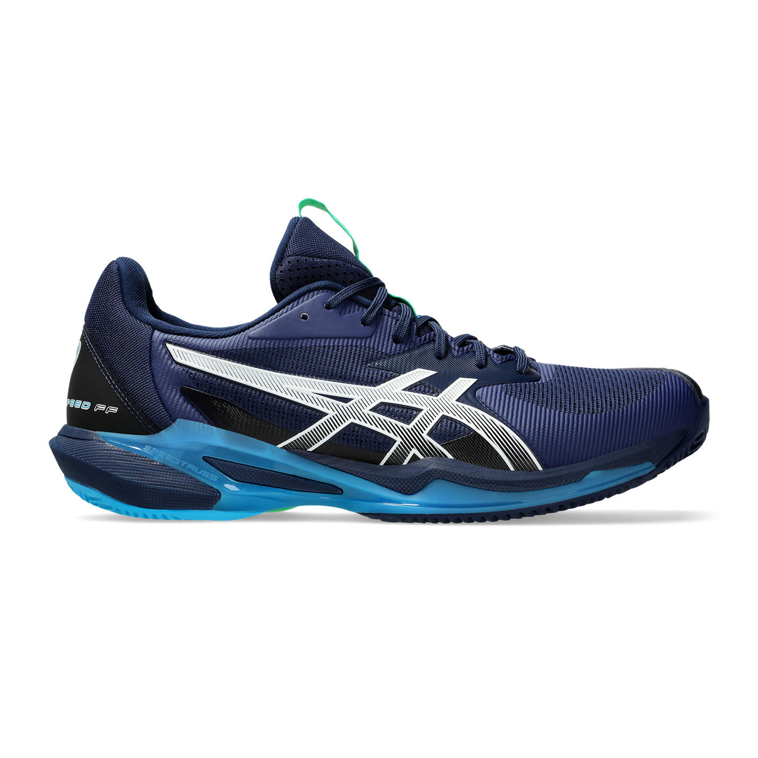 Asics gel-solution speed 3 clay chaussure terre battue exclusif hommes - noir blanc hot sale