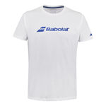 Vêtements Babolat Babolat Exercise T-shirt Hommes-Blanc