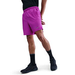 V&ecirc;tements Nike Nike Challenger 7in Brief-Lined Short Short de running Hommes-violet, argent