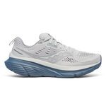 Chaussures de running Saucony Saucony Guide 18 Chaussure De Running Avec Stabilisateurs Hommes-Gris Clair,Bleu Gris