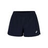 Court 2in1 Short Avec Poche-balles Femmes-Bleu Fonc&eacute;
