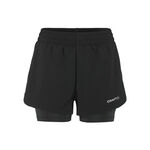 V&ecirc;tements Craft Craft ADV Essence 2in1 Short de running Femmes - noir