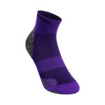 V&ecirc;tements Odlo Odlo Ceramicool Run Quarter Chaussettes De Running-Violet