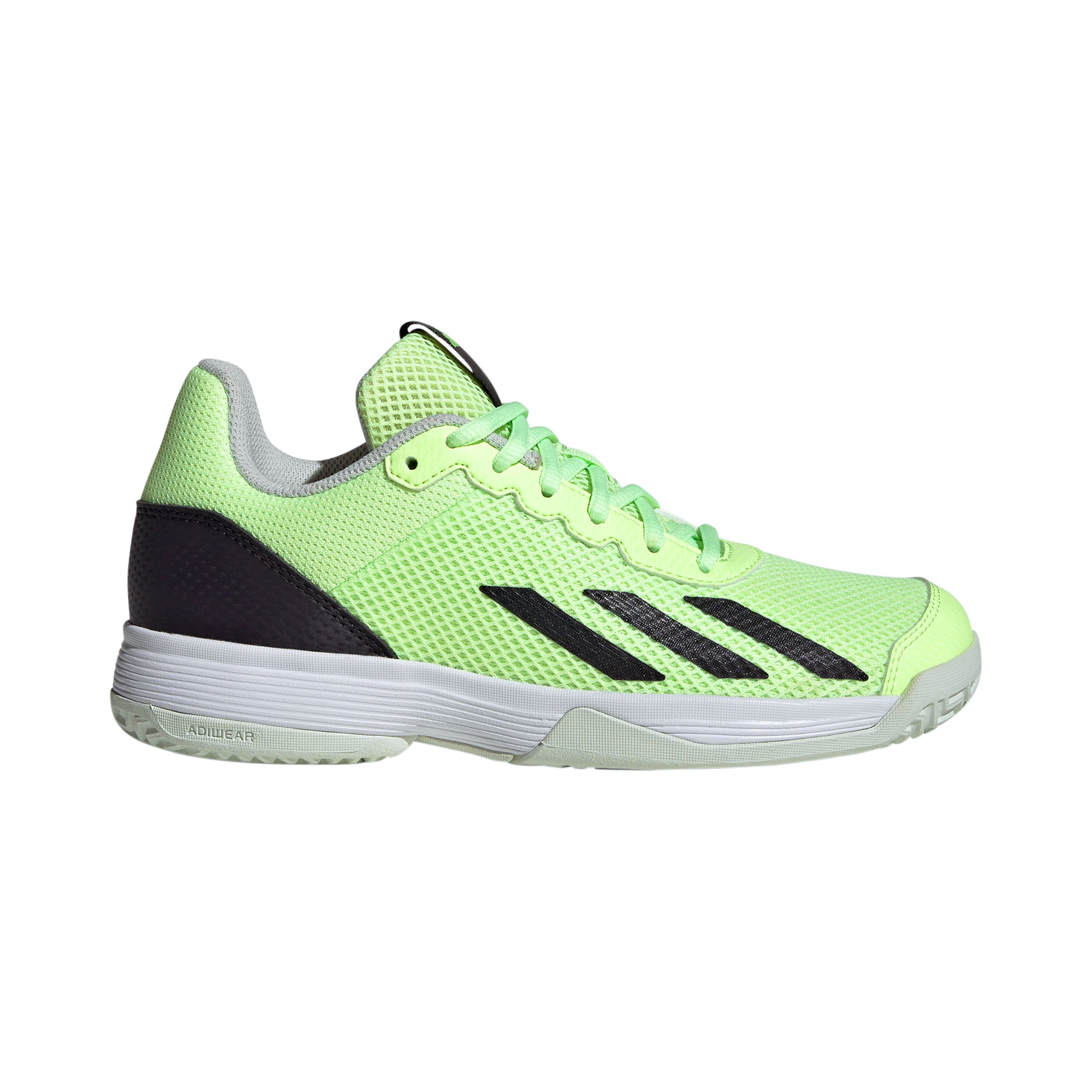 Buy adidas Courtflash Chaussure Tout Terrain Enfants Vert Clair Noir online Tennis Point BE