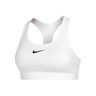 Swoosh Medium Soutien-gorge Sport Femmes-Blanc
