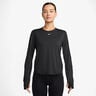 One Classic Dri-FIT Longsleeve Haut Manches Longues Femmes-Noir