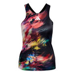 Vêtements adidas adidas Melbourne Y-Débardeur Tank Top Femmes-Noir,Multicouleur