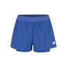 Teamline 2in1 Short Avec Poche-balles Femmes-Bleu