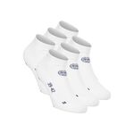 Vêtements De Tennis BIDI BADU No Party XXL No Show Move Socks 6 Pack - black