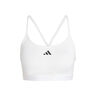 Aeroreact Training 3 Stripes Soutien-gorge Sport Femmes-Blanc