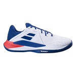 Chaussures de tennis Babolat Babolat Propulse Fury 3 Chaussure terre battue Hommes - blanc, bleu foncé