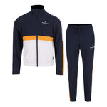 Vêtements Sergio Tacchini Sergio Tacchini Alata Survêtement Hommes-Bleu Foncé,Abricot